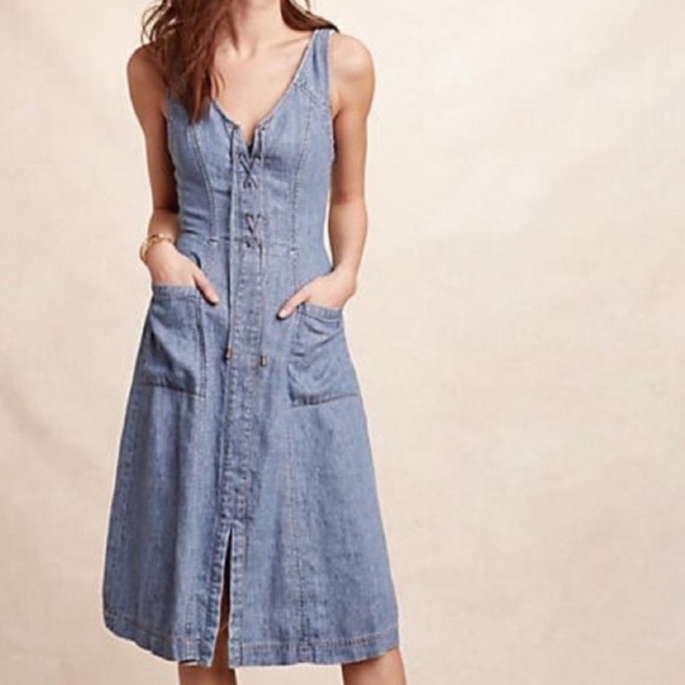 Atoll Chambray Dress by Holding Horses
